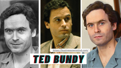 Ted Bundy: A chilling portrait of America's most notorious serial killer, showcasing his charismatic yet sinister demeanor